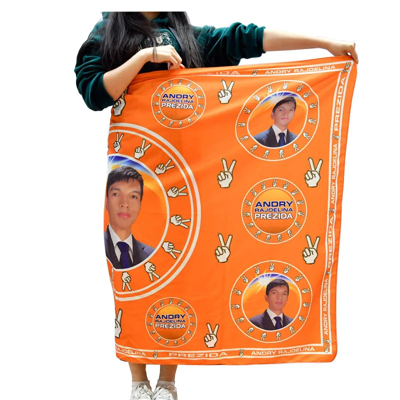 African printing wax lace fabric african wrappers  kangas for election