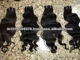 Индийский производитель волнистых человеческих волос для наращивания/100% натуральные волнистые индийские волосы!