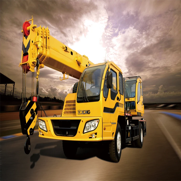 Official QY12B.5I xcmg wireless crane remote control mobile crane load chart with boom