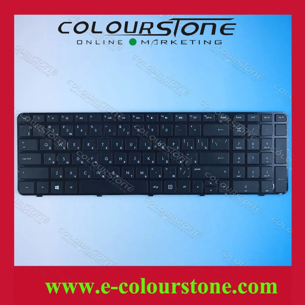 Новое русский RU клавиатура с рамкой для HP G7-2000 черный