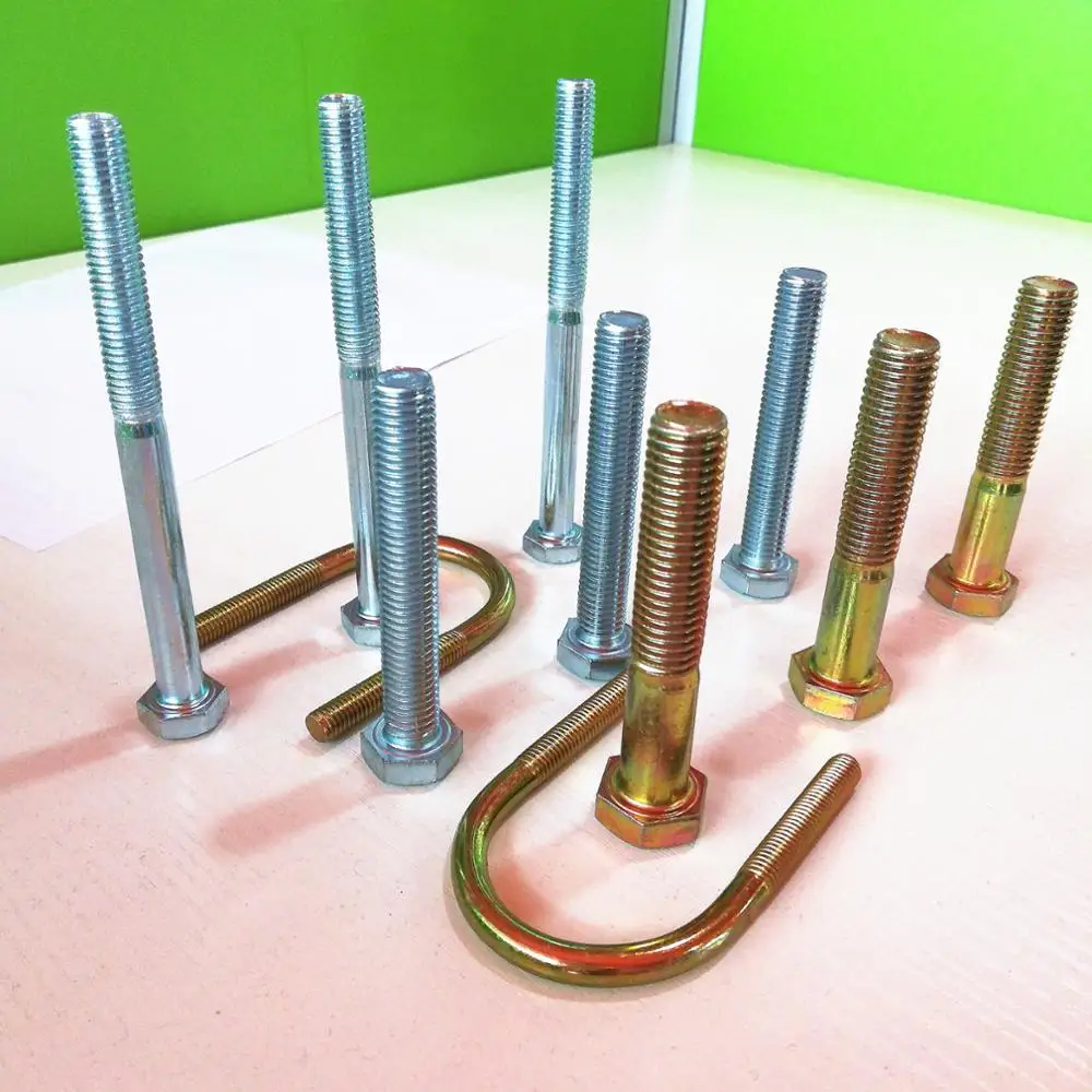 
din933 and din 931carbon steel bolts and nuts from China 