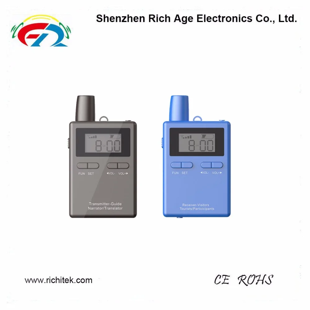 Ce rohs Профессиональный HF приемопередатчик гид системы беспроводной