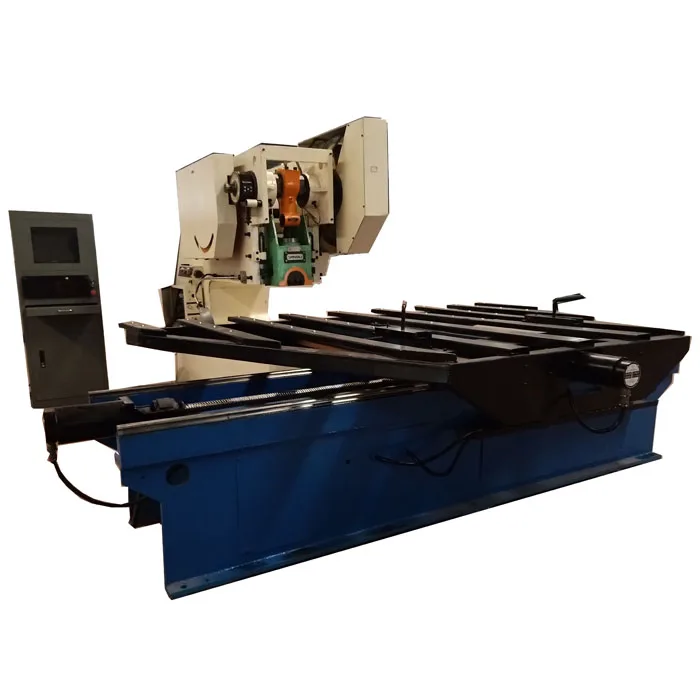 Full automatic perforating mesh hole punching machine