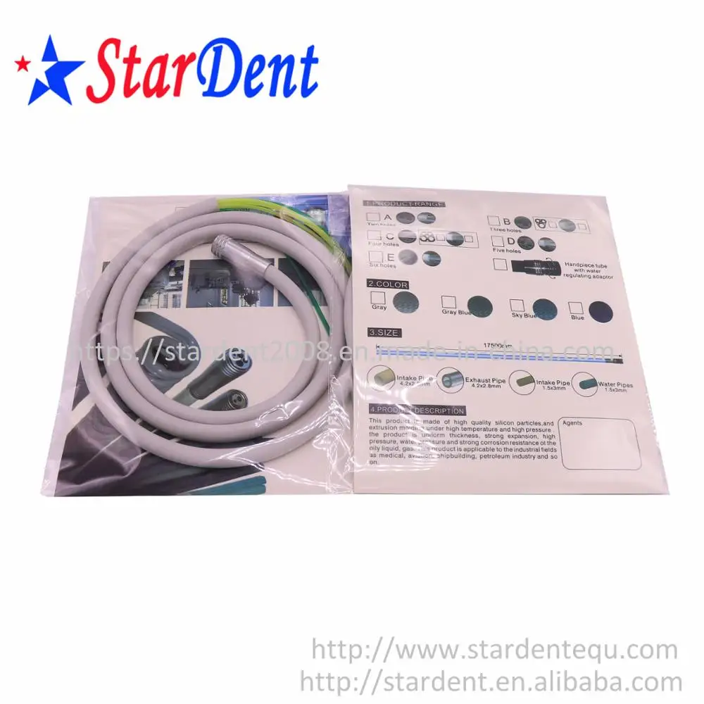 Стоматологическая резиновая трубка с 2/4 отверстиями оптическая наконечник аксессуары Стоматологические продукты