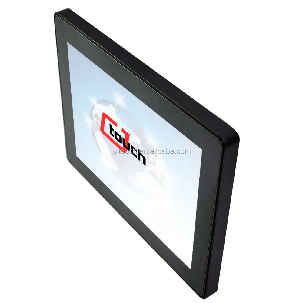 19 inch pcap multi point waterproof touch screen monitor for kiosk
