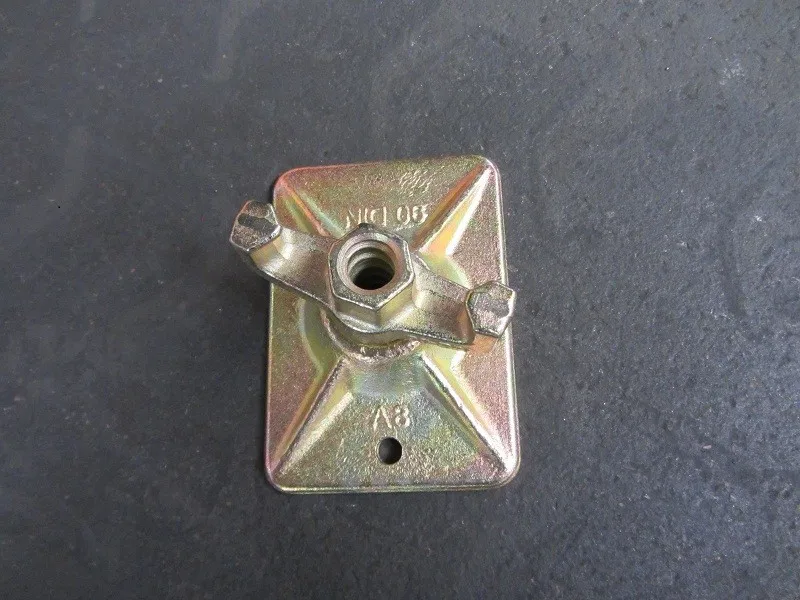 Forged Doka Formwork Scaffolding Nut Construction Concrete Tie Rod Forging  Wing Nut
