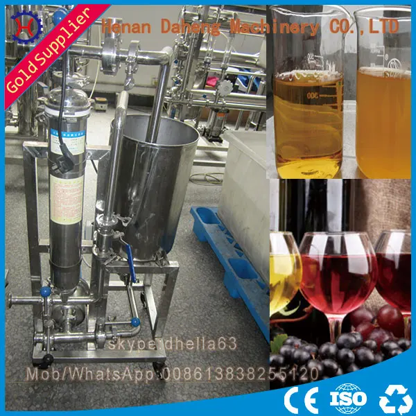 Промышленный фильтр для фруктового сока