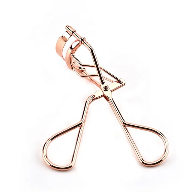 Wholesale Rose Gold Applicator Eye Lash Curler Stainless Steel Eyelash Curler