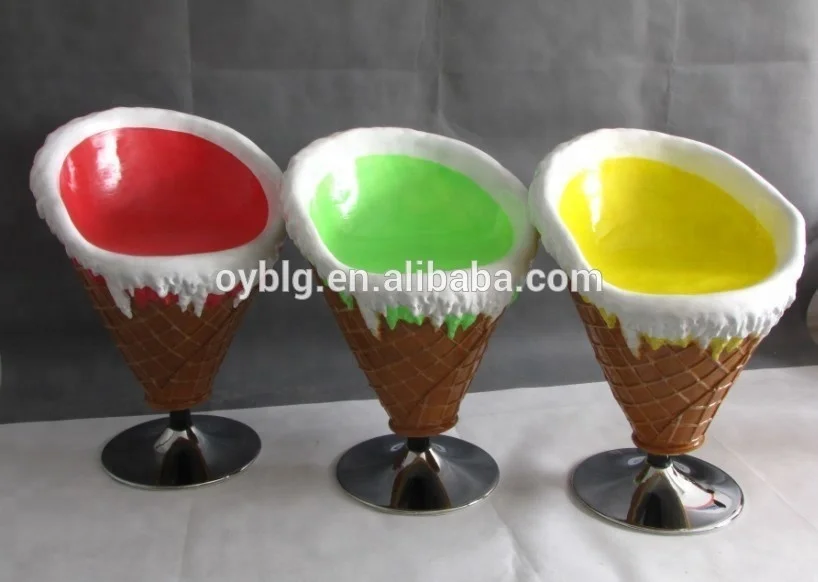 Обеденный стол из стекловолокна для мороженого