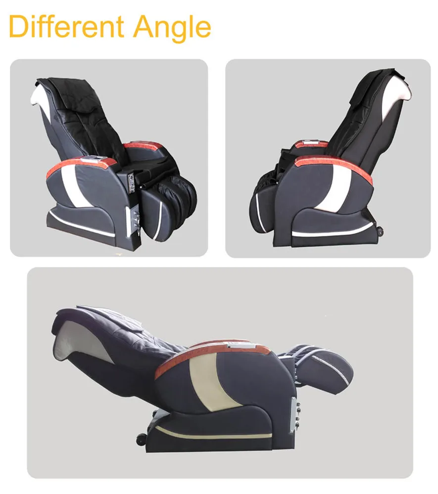 Factory Direct Smart Commercial Coin Massage Chair For Full Body