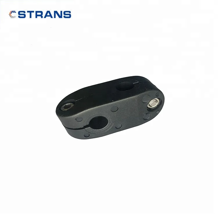 Оптовая Продажа с фабрики пластиковый Двойной нейлоновый поперечный зажим для конвейеров