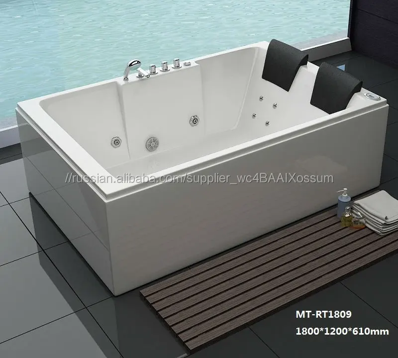 1800 мм Двойной Ванной Джакузи Массаж