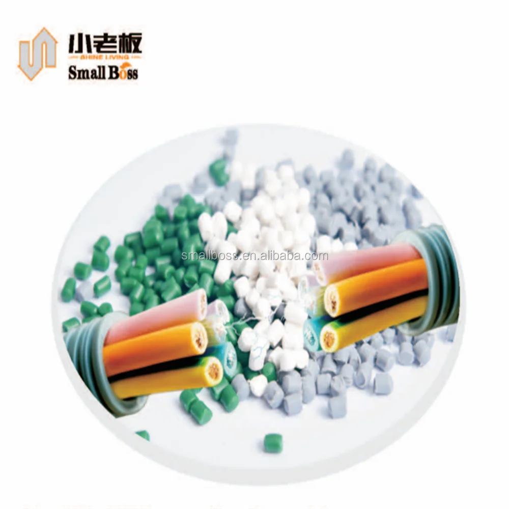 Гибкий ПВХ гранул для изоляции кабеля куртка-жильный кабель