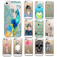 Hot Ultra Thin Soft TPU Gel Original Transparent Case For iPhone 5 5S 5G Clear Silicon Back Cover Phone Bags For IPhone5 I5