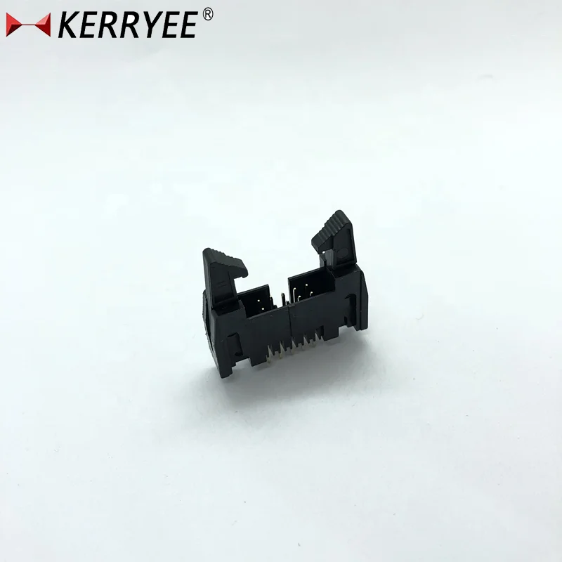 
10P DC3 gold plated pin shrouded 2.54mm haeder connector 