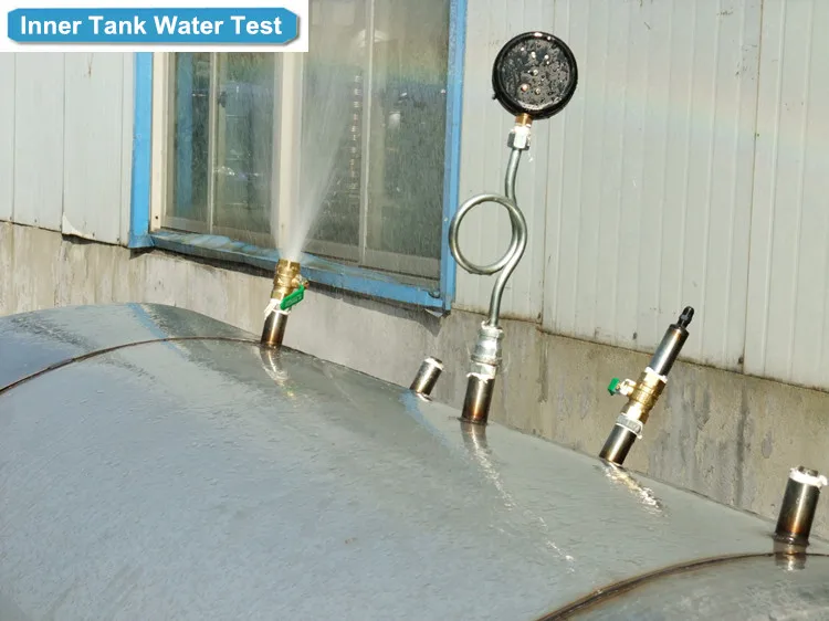 Stainless Steel Pressurized Solar water storage tank1000L ~ 5000L