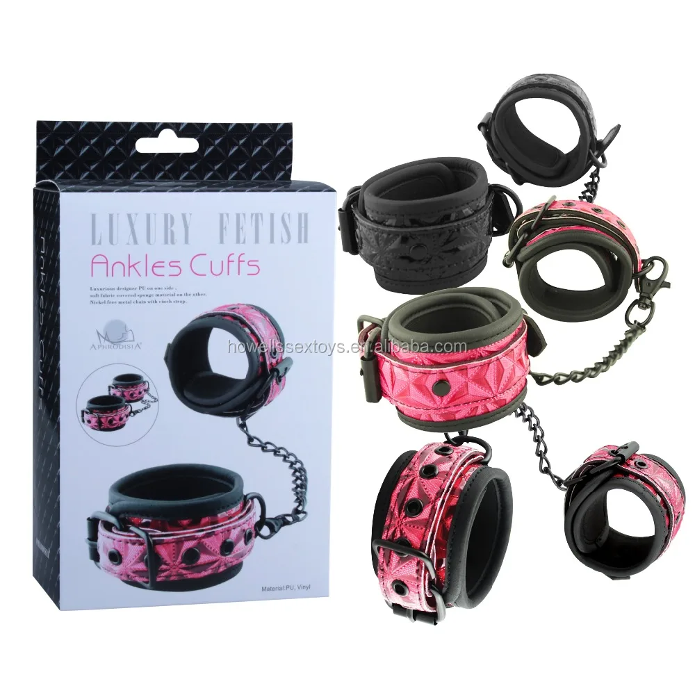 Safe Sex Tool Sex Toys Sexy Slave Costumes Ankles Cuffs Role Play For Adults