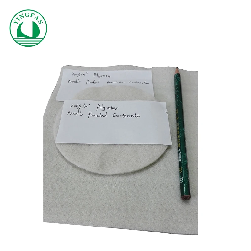 
Non Woven Polyester Polypropylene Fabric Geotextile 
