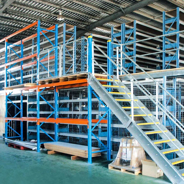 GTY  high quality warehouse  steel multi-level  mezzanine shelving  floor racks