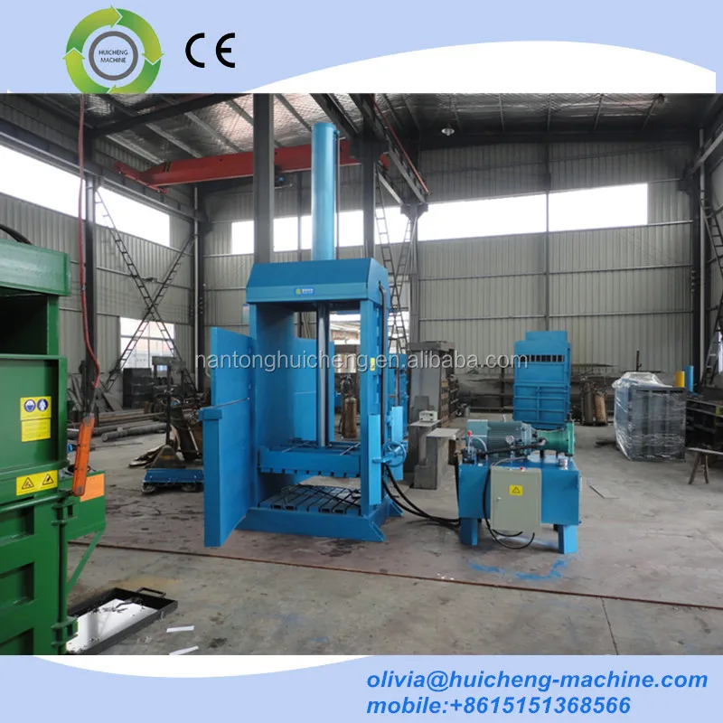 Semi-Automatic Hydraulic Baling Press For Cotton Fibre/Flax/Wool/Clothes