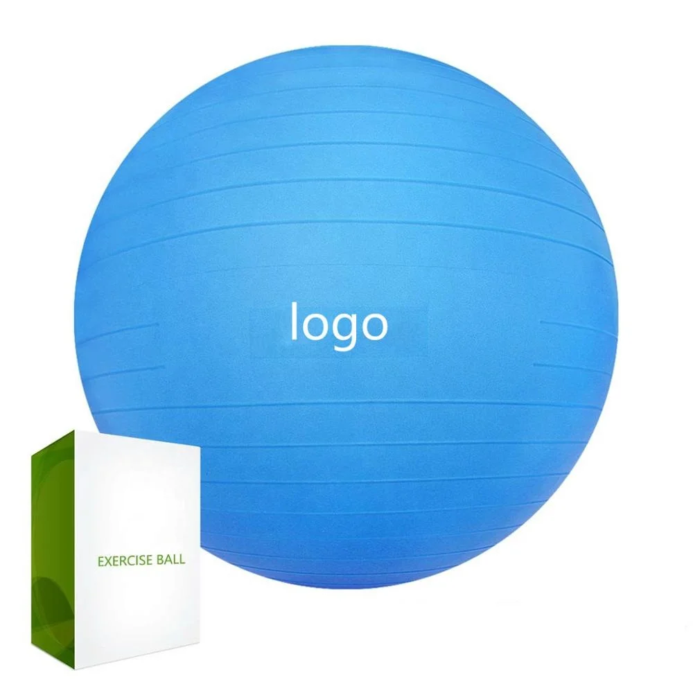 Экологичный швейцарский мяч, мяч для упражнений в тренажерном зале из ПВХ, мяч для фитнеса и йоги