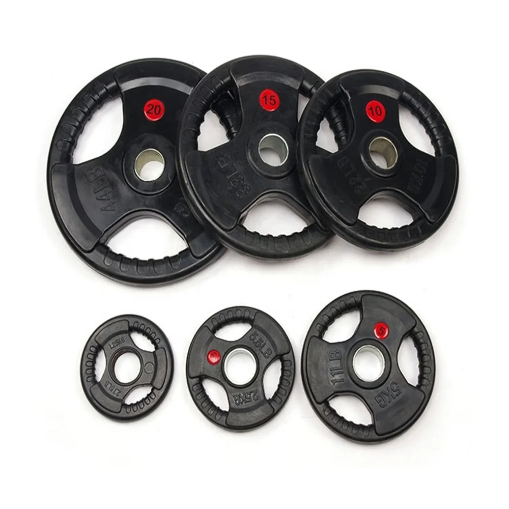 weightlifting plates rubber coated dumbbells bumper plates jiuli fitness