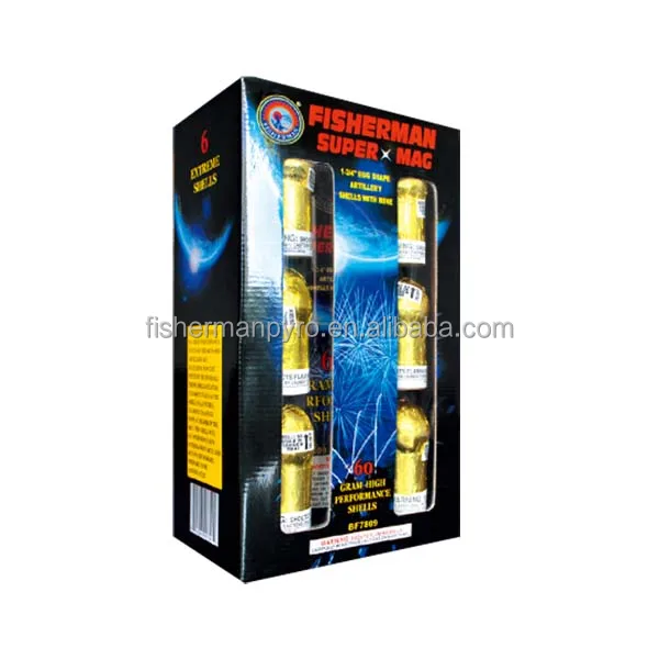 SUPER MAG artillery shells fireworks /reloadables shell fireworks for sale