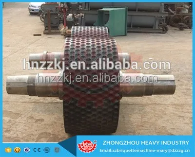 Energy saving high quality roller press coal briquetting machine