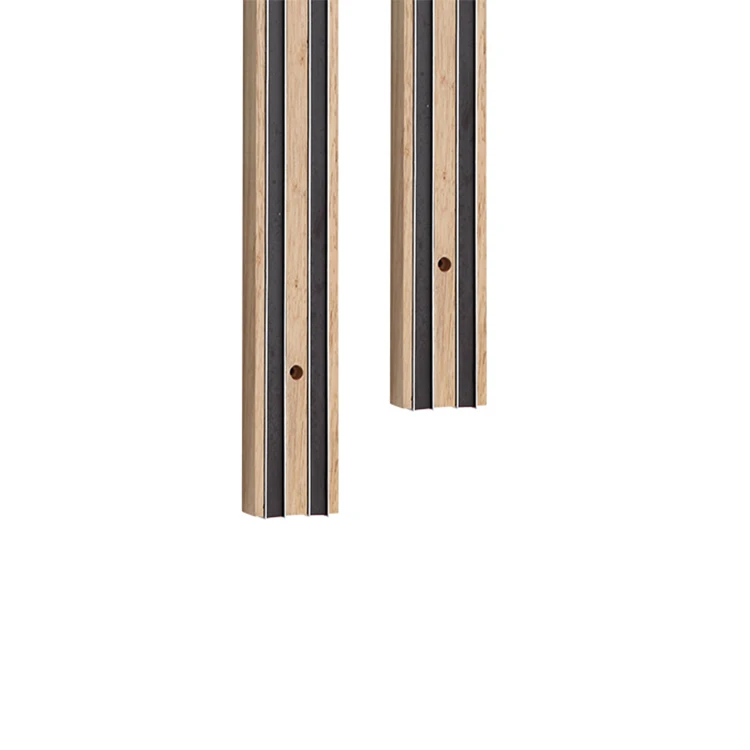 18 Inch rubber wood magnetic holder exposed rubber magnetic knife holder for wall