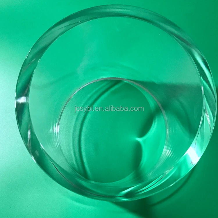 
Transparent borosilicate glass tube 