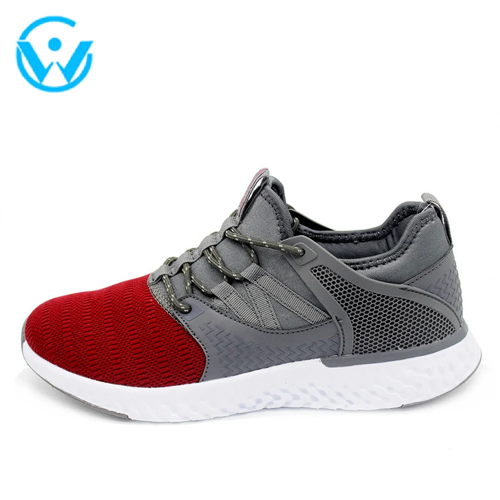Light and breathable  casual fly woven mesh sneakers fashion running sports shoes wholesale for men