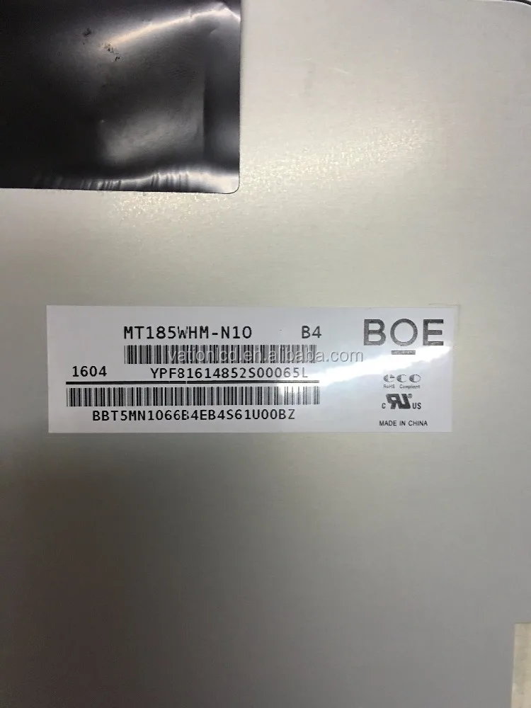 MT185WHM-N10 BOE 1366X768 18.5 inch Monitor lcd module