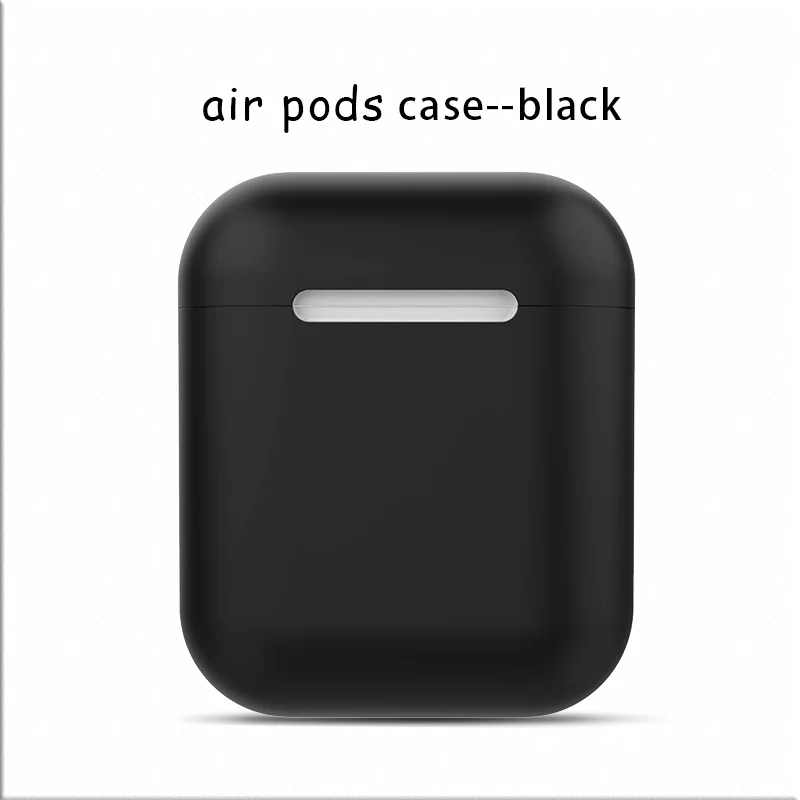 Soft Silicone Case Skin Sleeve Pouch Box For Air pod Shockproof Cover Earphone Cases Ultra Thin Case Air Pods Protector