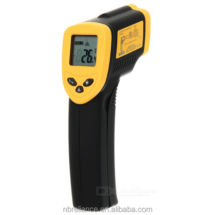 Digital Surface Heat Temperature Temp Gun Measuring Up to 1022F degree Laser IR Infrared Thermometer for Industry