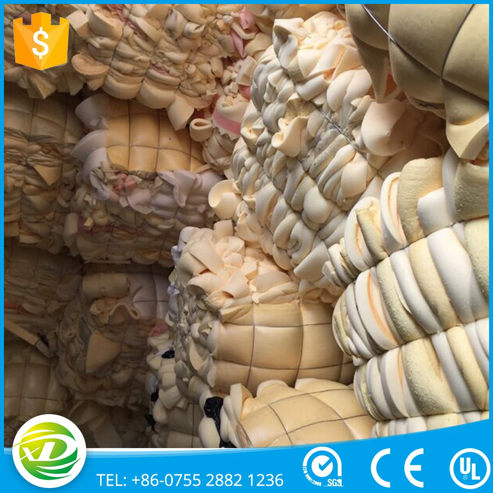 
Soft and dry foam scrap in recycled plastic for sale 
