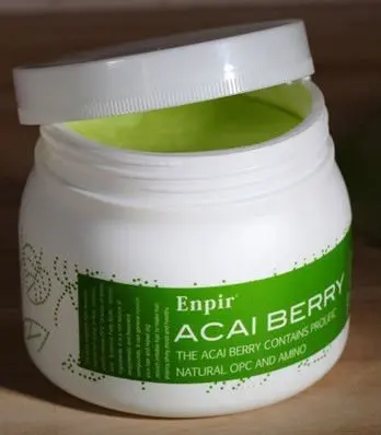 Cosmetics Acai berry salon nourishing hair treatment mask with natural Ginseng Extracts & VITAMIN C Ginseng hair treatment