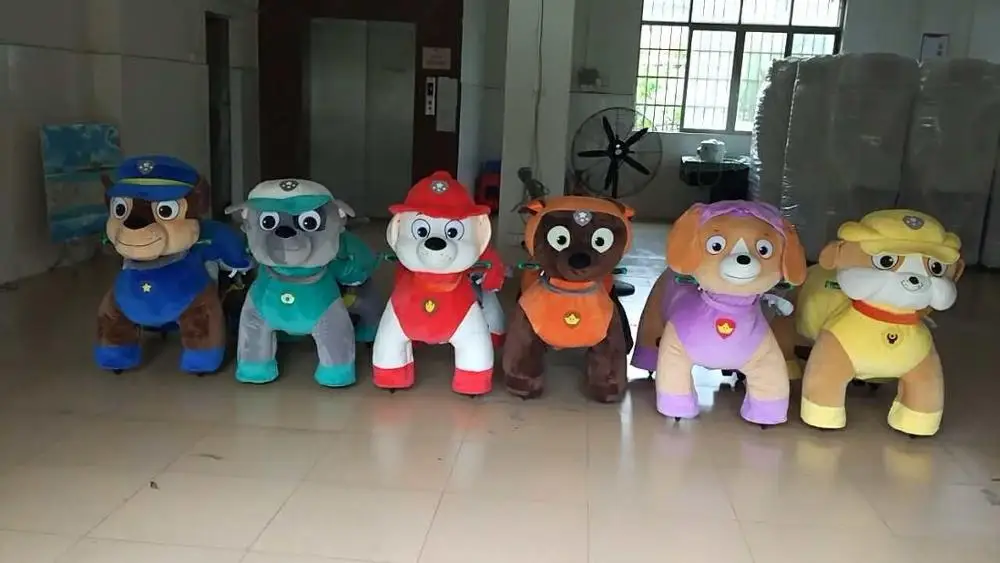 
Ride On Toy plush animal battery car toys for kids Children riding a battery car 
