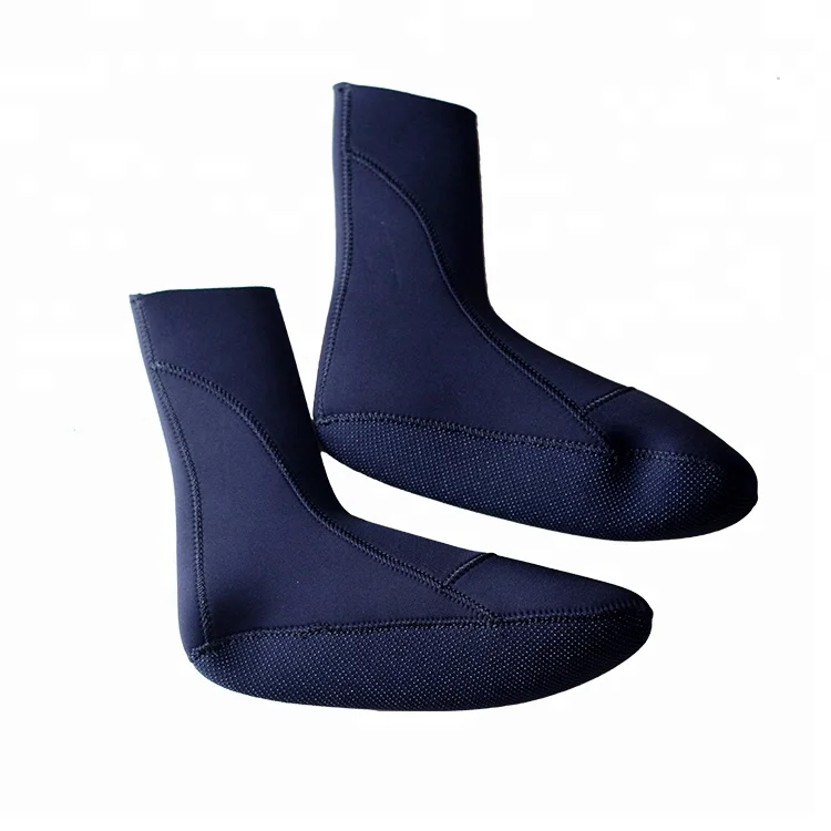 
Adult Scuba 3mm Neoprene Rubber Sole Diving Sock Boots 