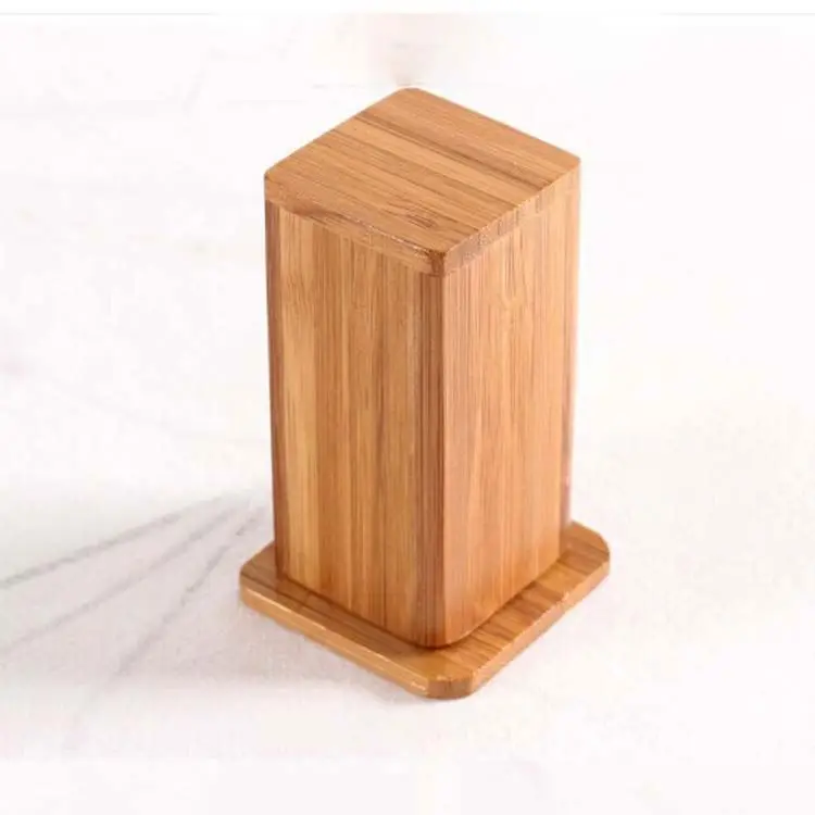 Сделано в Китае, новинка, персональная деревянная бамбуковая коробка для зубочисток, бамбуковый Держатель Для Зубочисток