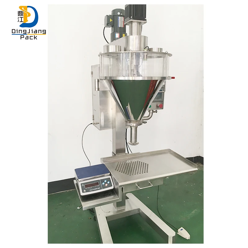 Wholesale order semi-automatic vanilla packaging powder machine price