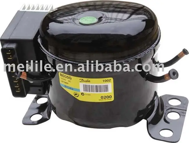 
DC 12V 24V compressor DC solar refrigerator freezer compressor 