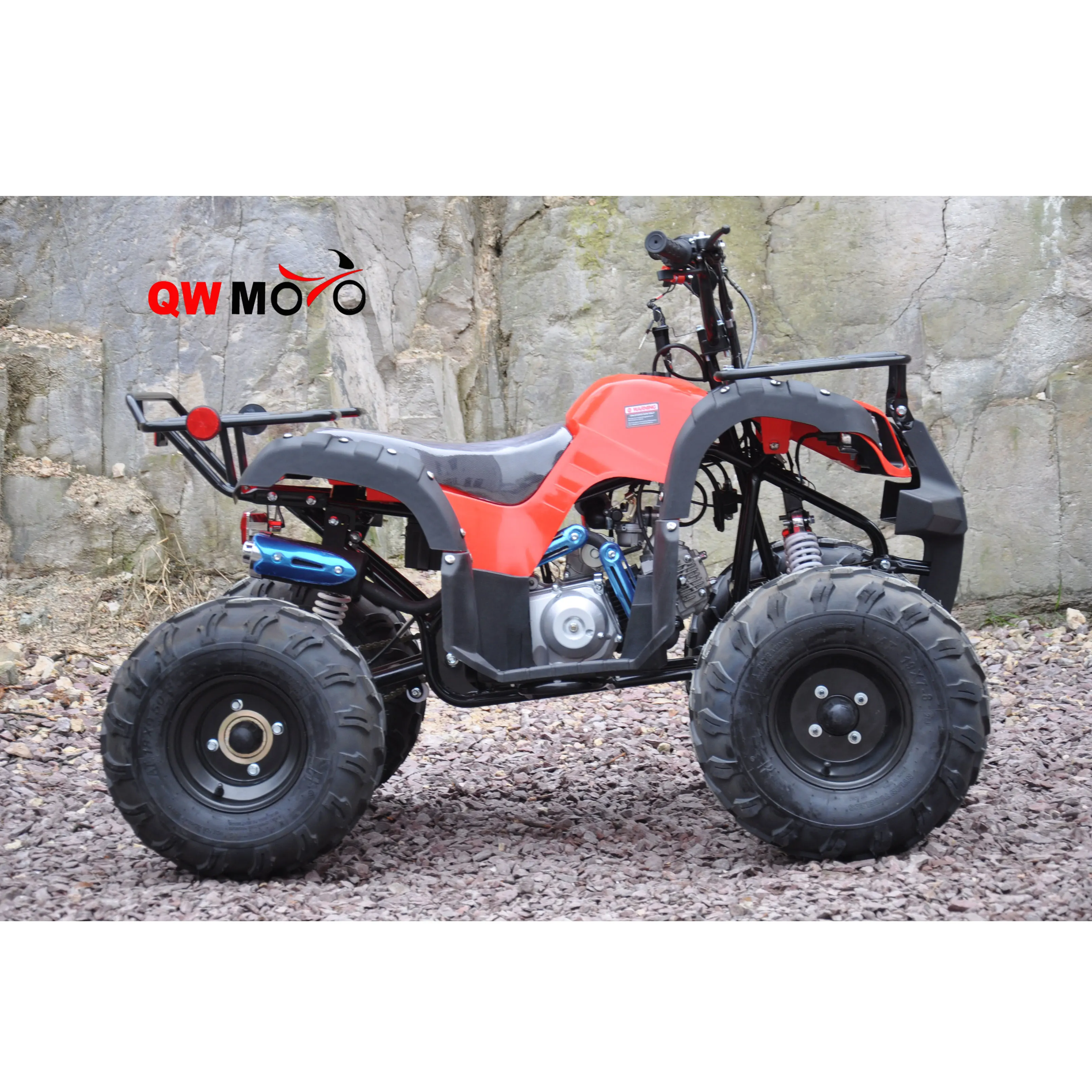 QWMOTO 125CC quad 4 wheels QUAD Bike adult use off road ATV 125cc QUAD ATV