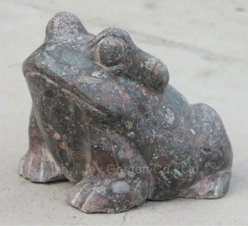 Leap Frog Stone Carving Frog Statue