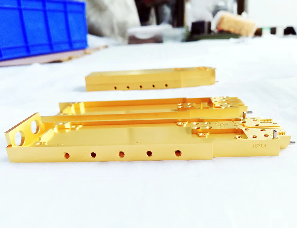 
Cavity filter band pass brass fabrications service precision CNC Machining parts 