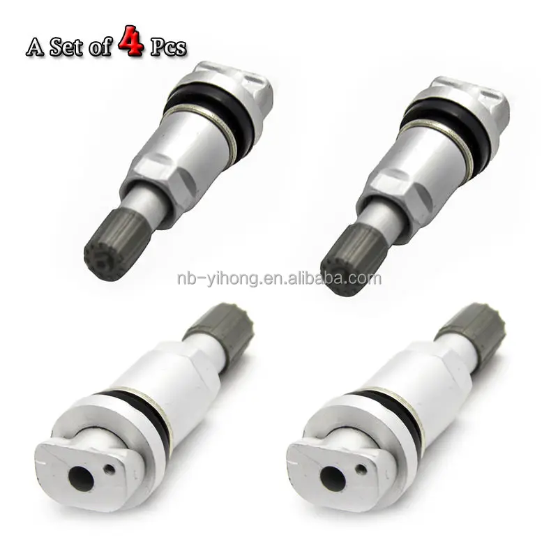 
4PC Peugeot 407 607 807 Tyre Pressure Sensor Valve tpms service Repair Kit for Citroen C4 C5 