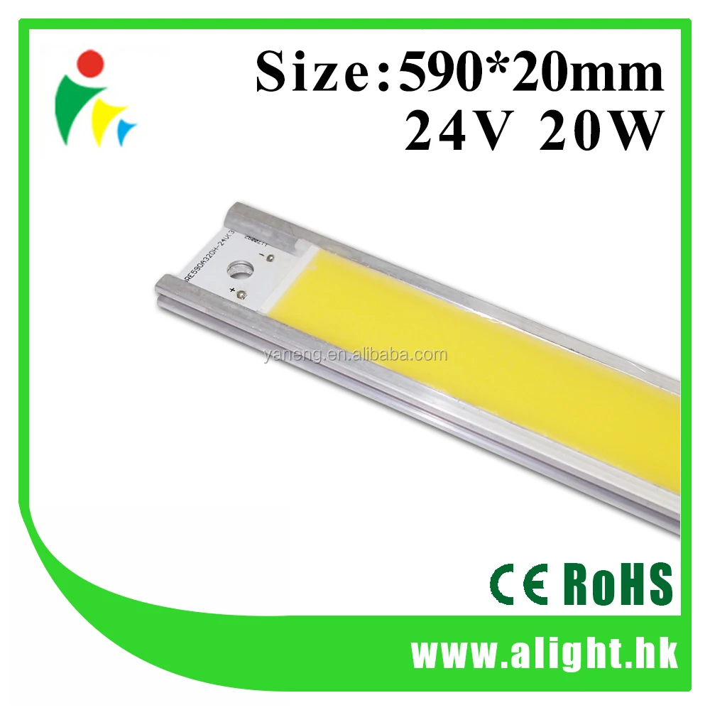 
High Power 20W 24V COB LED Chip Linear Strip Grow LED Bridgelux Epistar cob led 