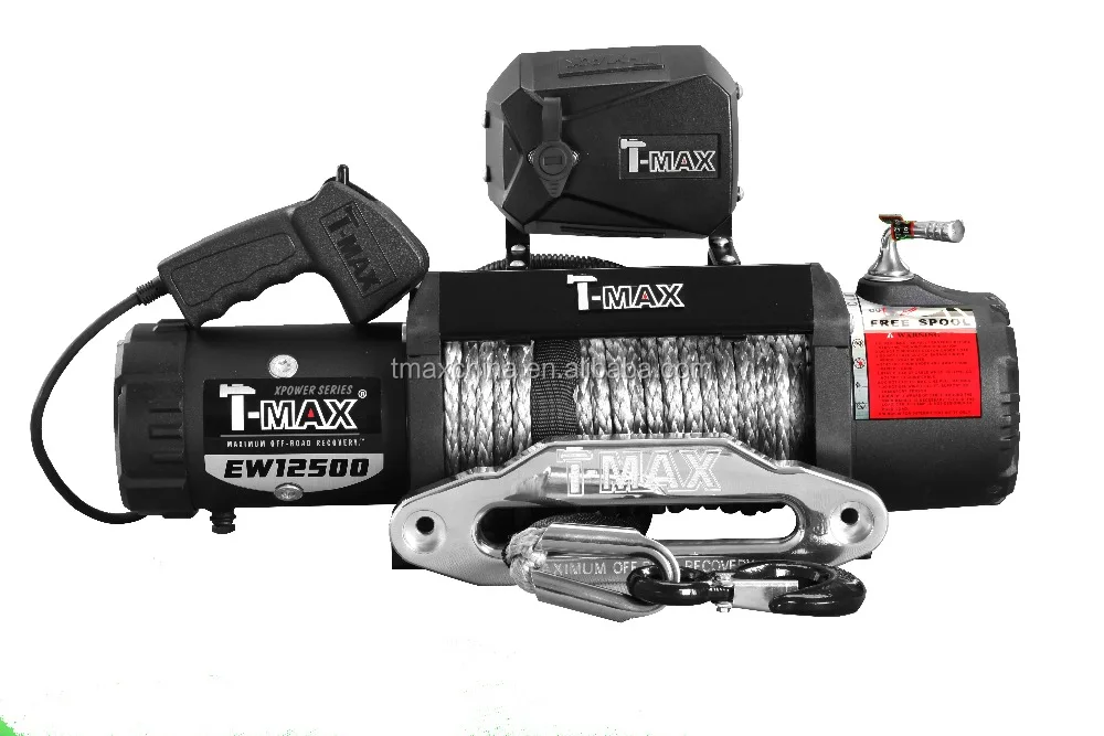Электрическая лебедка T-max X-power 8000 фунтов 12