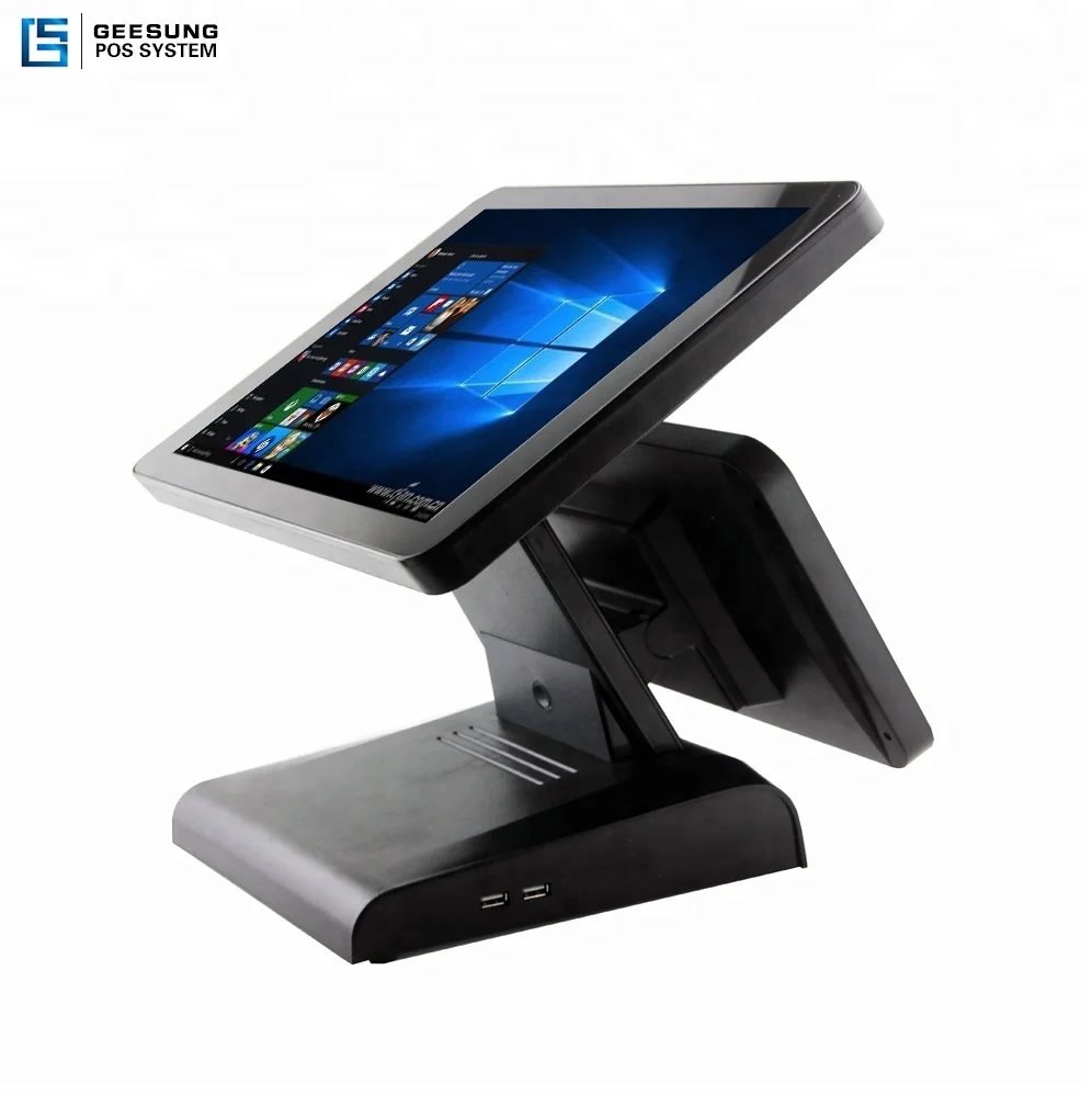 Pos Spare Parts,Waterproof Banking  Tablet Dual Screen Pos Systems