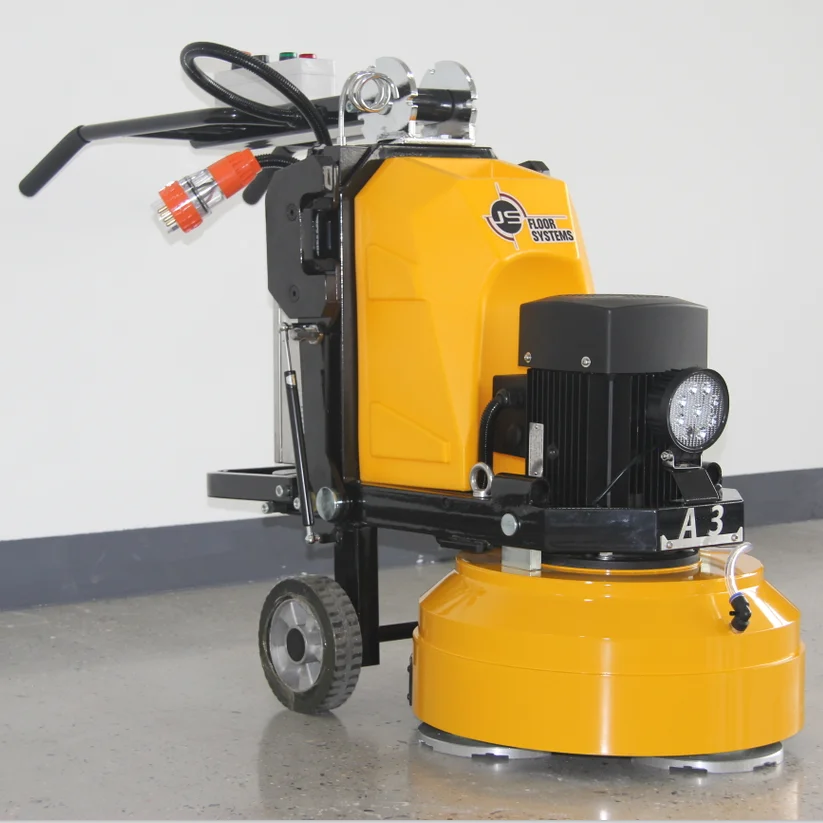 Portable small concrete marble floor polishing machine