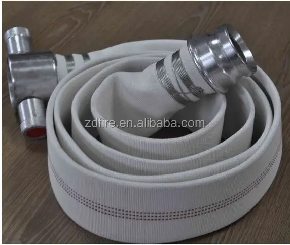 Резиновый и пластиковый PU PVC облицованный плоский пожарный шланг